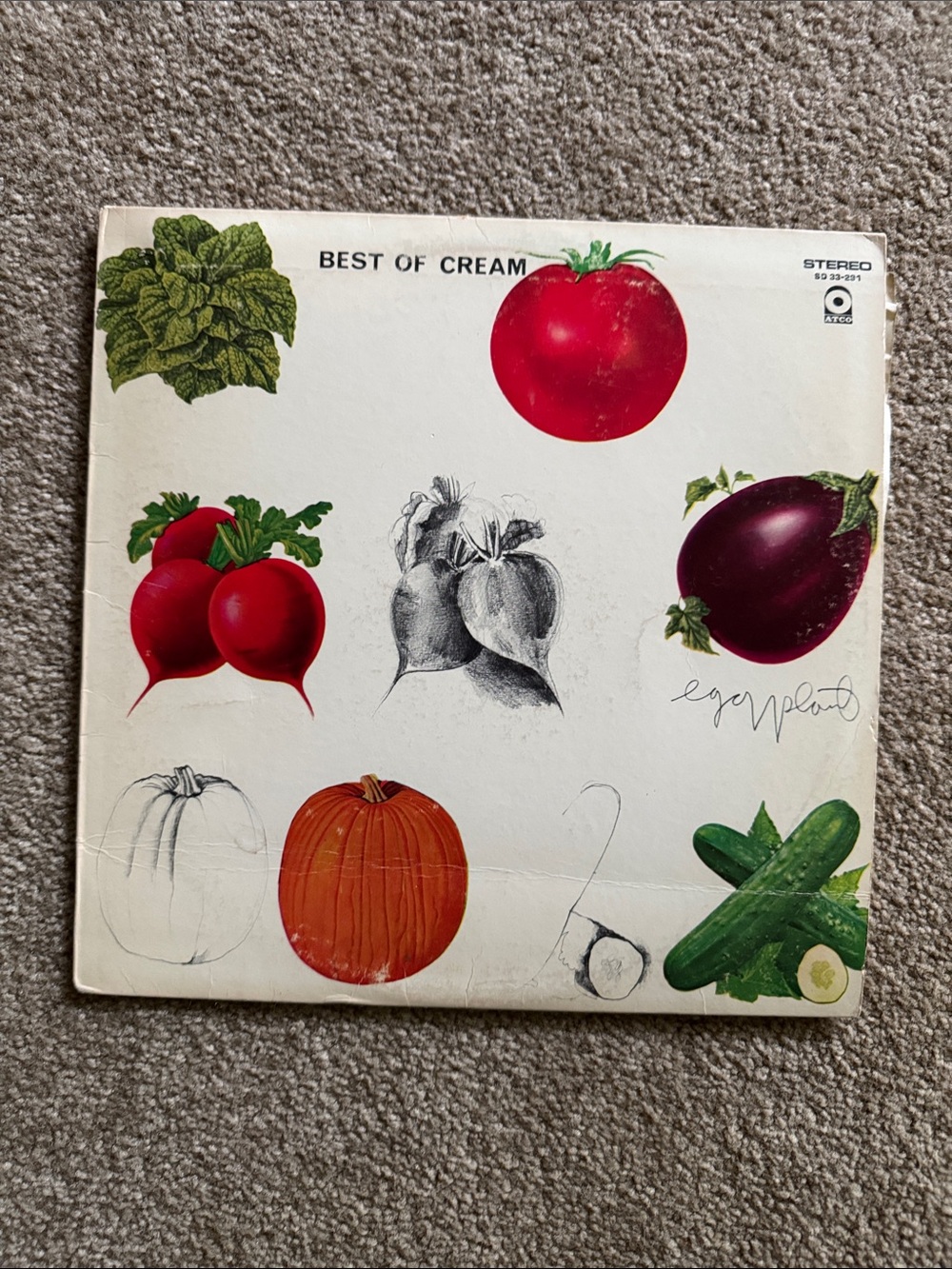 Best of Cream Vinyl Record Album